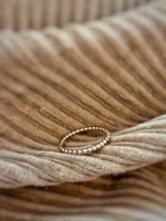 Kugelring Luota aus Gelbgold