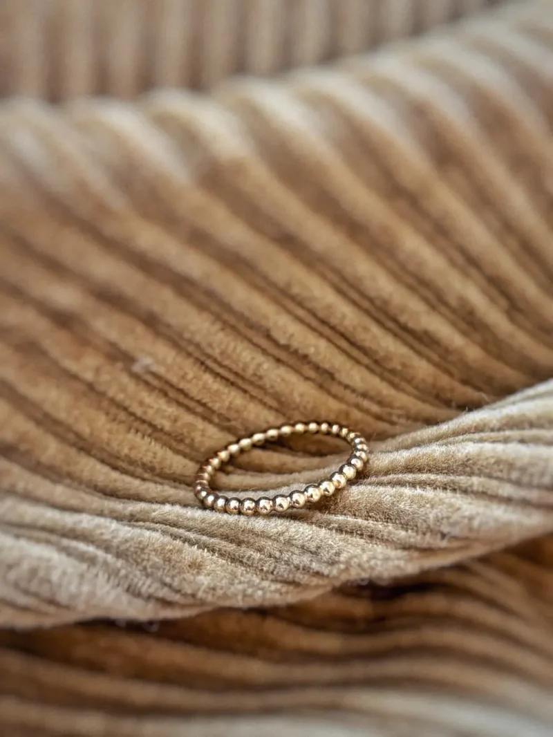 Kugelring Luota aus Gelbgold