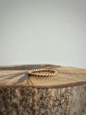 Kordelring Martha aus Gold