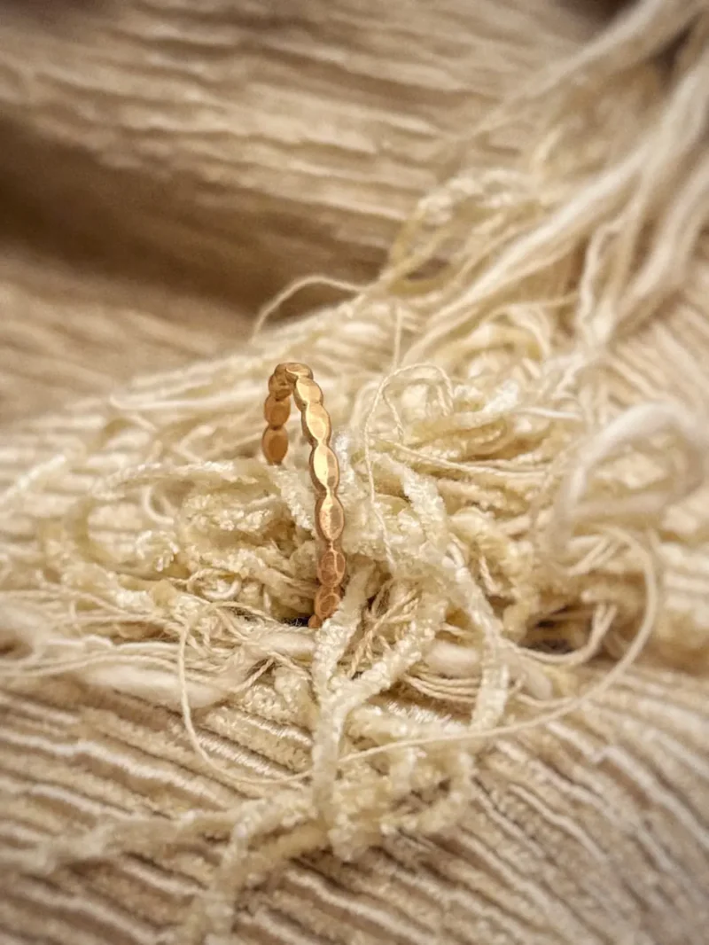 Wilma Ring aus Gold - fein und matt