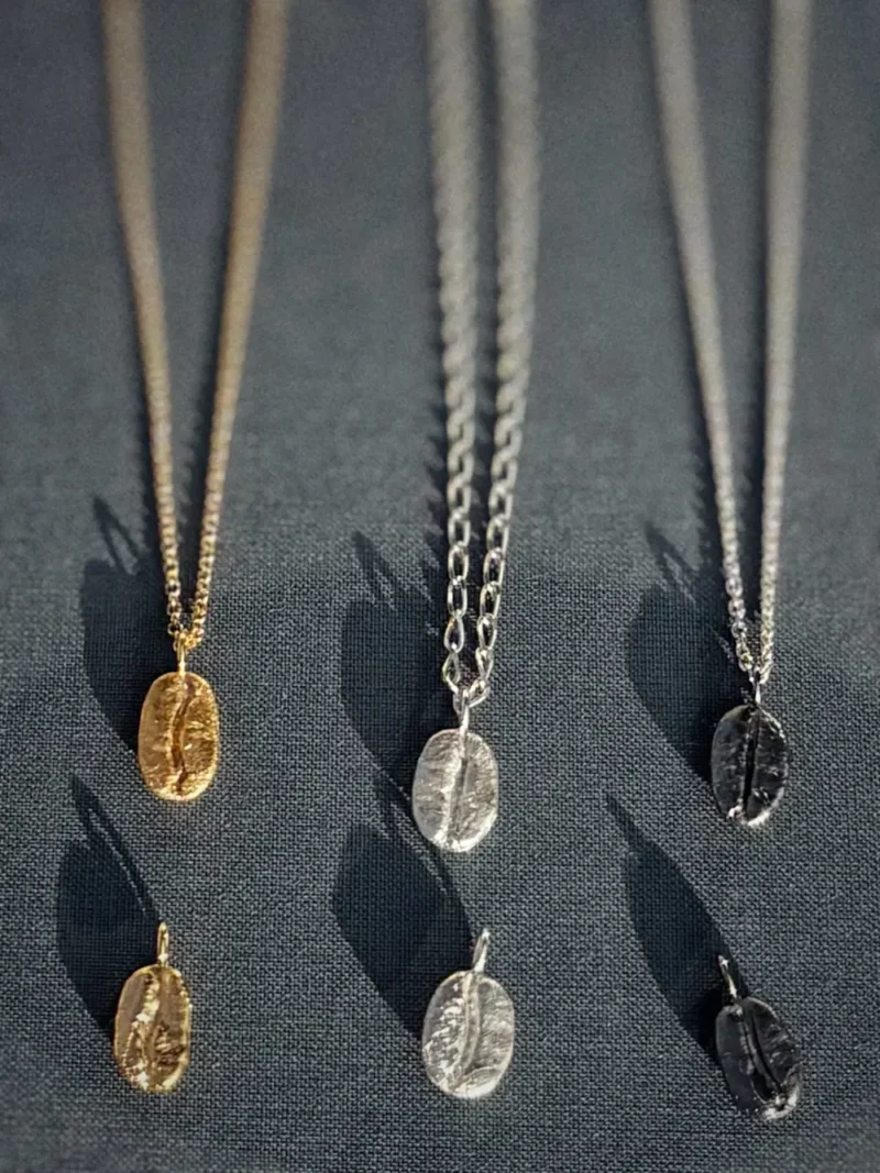 verschiedene Kaffeebohnen Farben